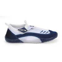 ladies Hespira Aqua Beach Shoes White and Navy Size7