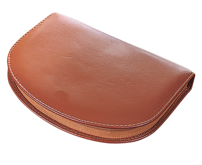 Ladies Leather Manicure Set Tan