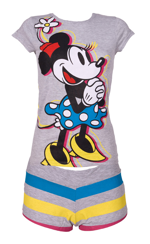 Minnie Mouse PJ Stripe Short Set