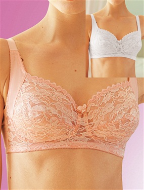 Non-Wired Bras - Pack of 2