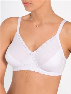 Ladies Pack of 2 Classic Non-Wired Bras