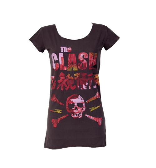The Clash Flowers T-Shirt from Amplified