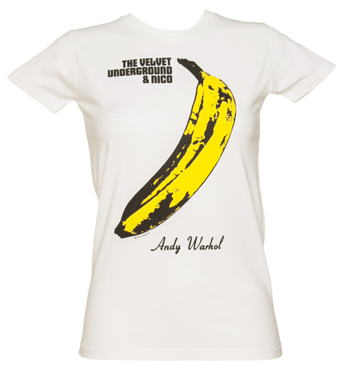 White Velvet Underground T-Shirt