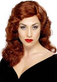 ladies Wig - 40s Glamour (Auburn)