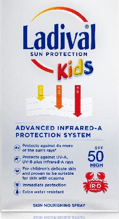 Ladival, 2102[^]0106589 Kids Sun Protection Spray SPF50