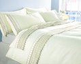 LAI embroidered duvet cover