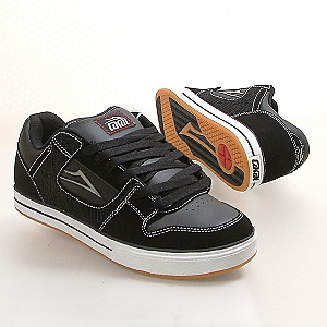 Channel Skate Shoe - Black Nubuck