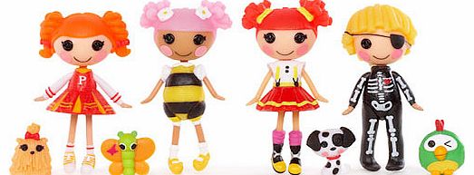 Lalaloopsy Mini Mini Lalaloopsy Dolls 4 Pack - Set 6