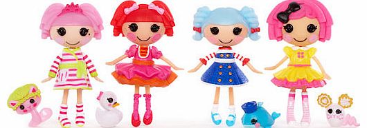 Mini Lalaloopsy Dolls 4 Pack - Set 7