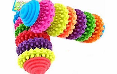 Lalang Rubber Pet Toys Dog Puppy Dental Teething molar Gums Chew Toy