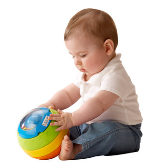 Lamaze Stack, Roll And Crawl Toy