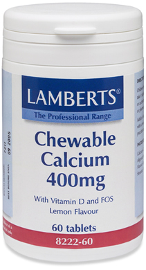 Lamberts Chewable Calcium 400mg