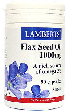 Lamberts Flax Seed Oil 90 capsules