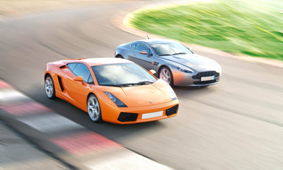 Lamborghini or Aston Martin thrill