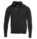 Black 1/4 Zip Sweater