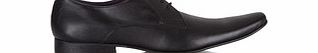 Lambretta Black leather laced shoes