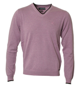 Lilac V-Neck Sweater