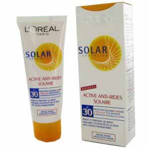 Land#39;Oreal Solar Expertise Anti Wrinkle Sun Cream (SPF30) 75ml