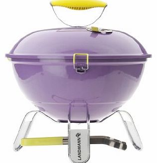 Landmann Ltd Landmann Piccolino 31378 37cm Portable Charcoal Barbecue - Lavender