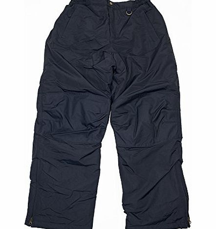 Lands End Boys Blue Salopettes Ski Pants Waterproof Trousers (age 14)