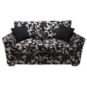 Langley regular sofa, black