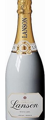 Lanson Champagne White Label Non Vintage Bottle 75 cl