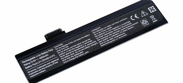 Brand New Laptop Battery For Advent 6301, 6311, 7114, 7204, 7109A, 7109B, 7113, 8111, 8115, 8215, 9215, 9617, 9515 Compatiable Part number L51-4S2200-G1L3 - L51-3S4000-C1L1, L51-3S4000-G1L1, L51-3S400