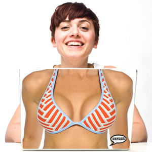 Laptop Skins-Beach Babe