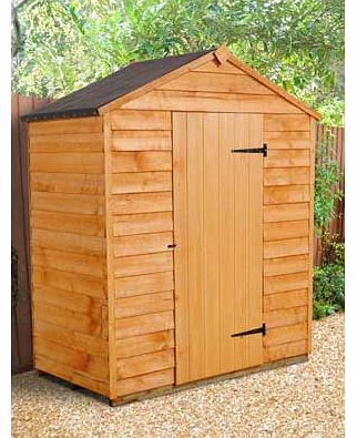 Larchlap Starter Overlap Apex Shed 5 x 3ft