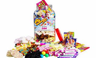 Large Personalised Sweetie Jar