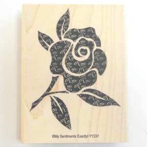 Large Rose Stamp