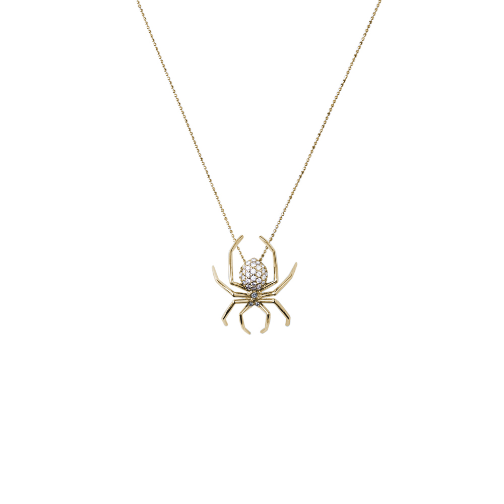 Large Spider - Yellow Gold