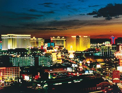 Las Vegas Strip Night Helicopter Flight