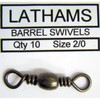 Lathams Latham`s: BARREL SWIVELS B/S  Size 20