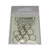 Lathams Own Brand Tackle Lathams: 13mm Round Split Rings