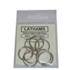 Lathams Own Brand Tackle Lathams: 25mm Split Rings Round