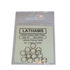 Lathams Own Brand Tackle Lthams: 8mm Split Rings Round