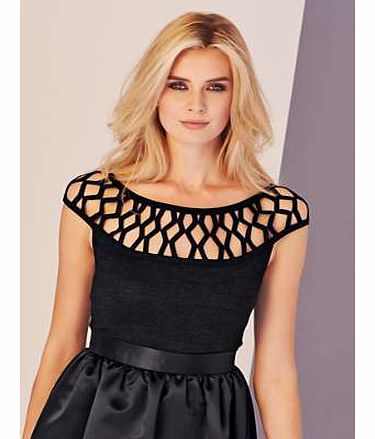 Lattice Knitted Top