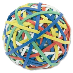 Laufer Rondella Rubber Band Ball of 200 Bands