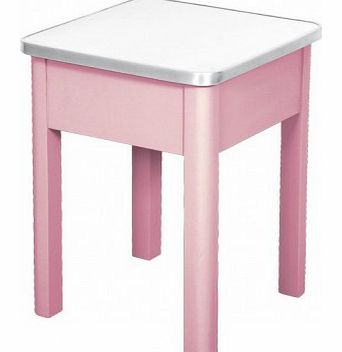 Aluminium Stool - Vintage Pink `One size