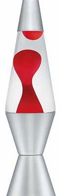 14.5in Classic Red/Clear Lavalamp
