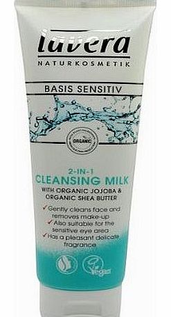 lavera Basis 2-in-1 Cleansing Milk 125ml