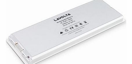 10.8V 5600mAh Laptop Battery for 13 inch Apple Macbook - White