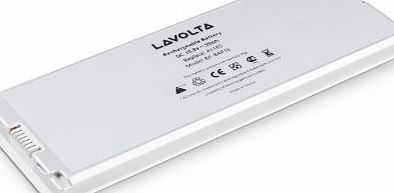 55Wh Original A1185 A1181 Laptop Battery Lavolta for Apple MacBook 13`` White compatible with MA561 MA561FE/A MA561G/A MA561J/A MA561LL/A MA566 MA566FE/A MA566G/A MA566J/A MA566LL/A