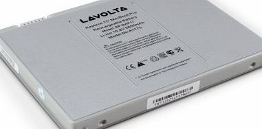 5600mAh Original A1175 Laptop Battery Lavolta for Apple MacBook Pro 15`` Aluminium compatible with A1175 A1150 A1211 A1260 A1226 MA348 MA348LL/A MA348G/A MA348J/A