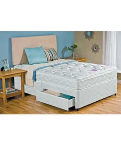 Beds Bliss Memory Double Divan - 2 Drawer