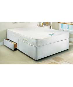 Layezee Double Memory Foam Bed - 2 Drawer