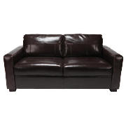 Layton Large Leather Sofa, Brown