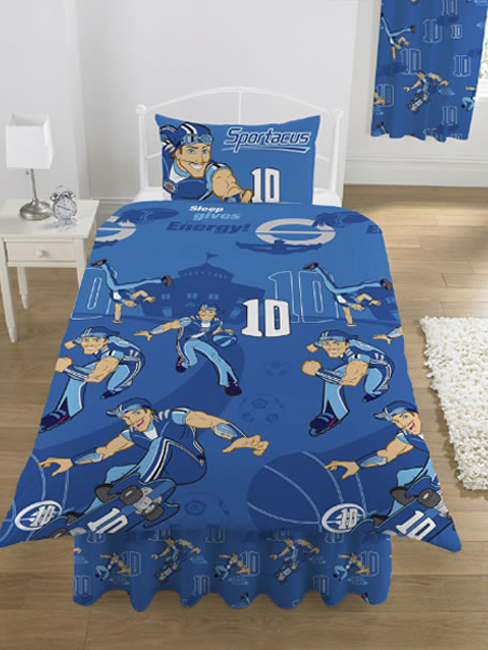 Lazy Town Sportacus Rotary Duvet Cover and