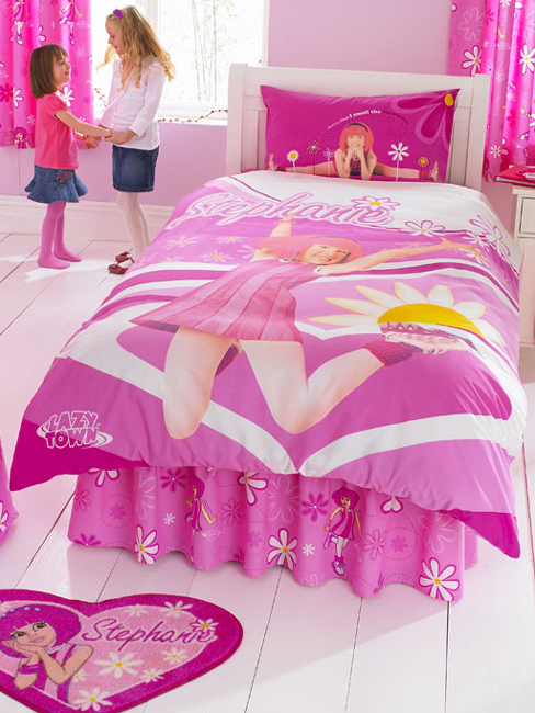 Lazy Town Stephanie Duvet Cover and Pillowcase Bedding